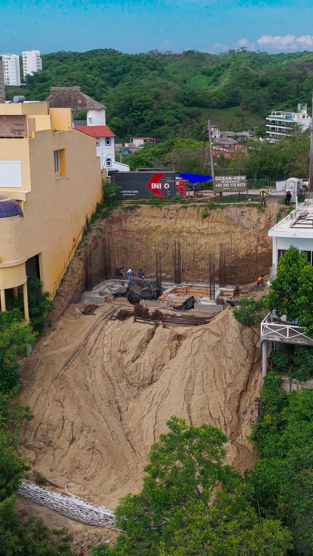 Trabajos iniciales de cimentación en MONTEMAR