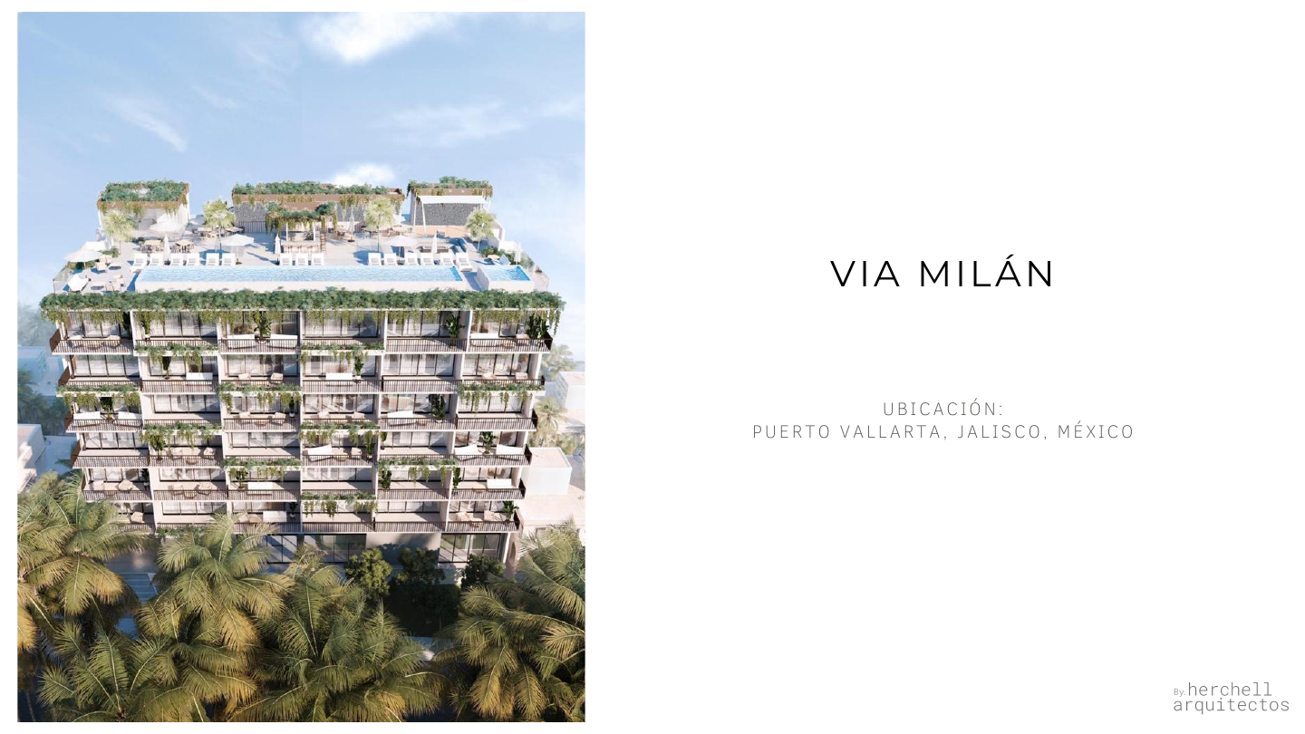 Proyecto Vía Milán de Herchell Arquitectos