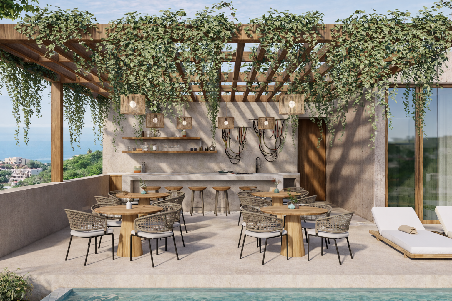 Rooftop social de MONTEMAR